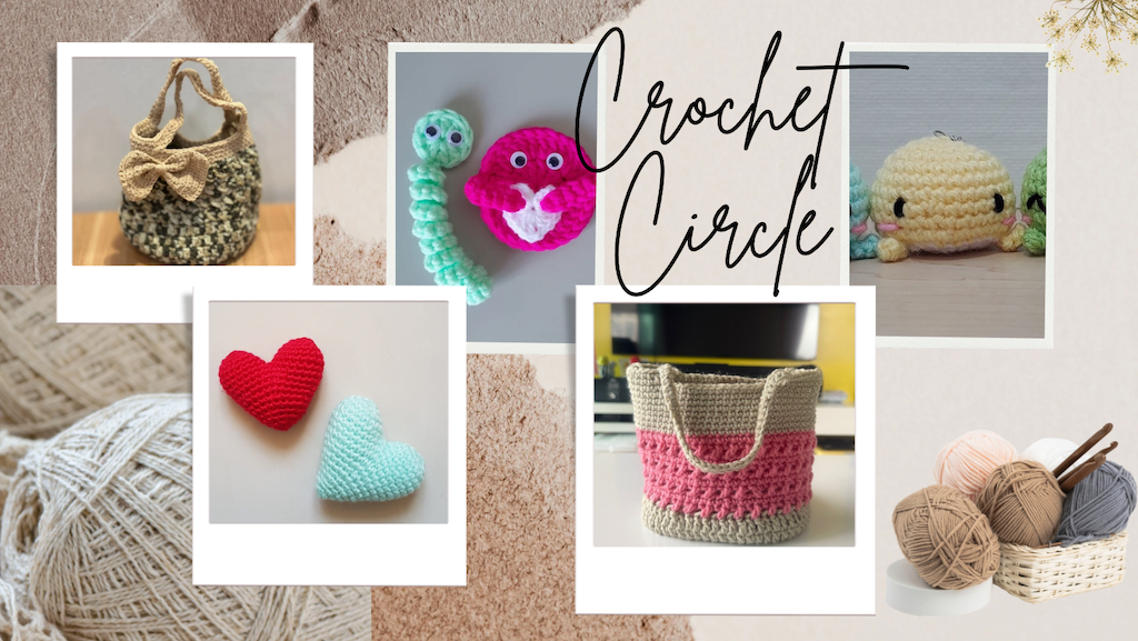 crochet circle photo